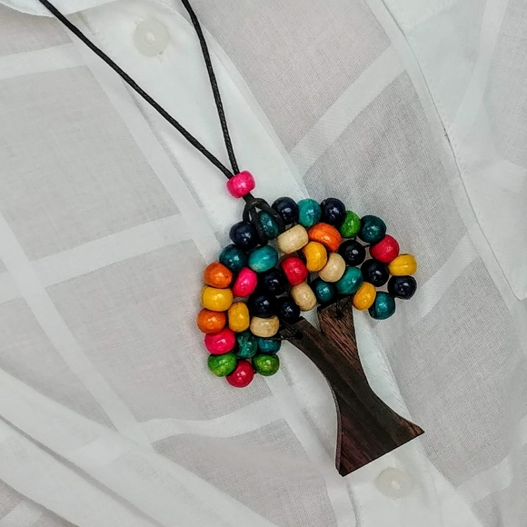 Jewelry - Tree of Life Wood Necklace